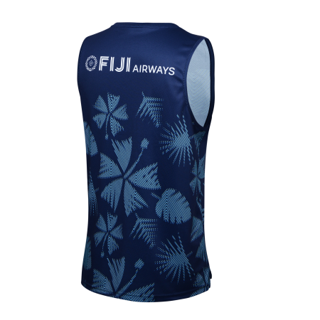 Fiji Drua 2024 singlet vest back