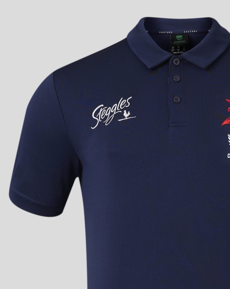 Sydney Roosters 2024 Mens Polo Shirt left