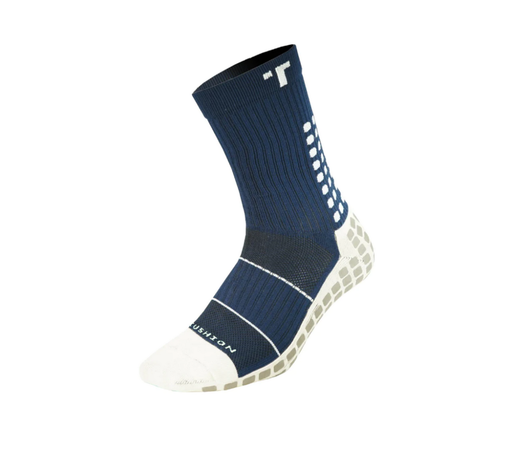 TRUsox® 3.0 Grip Socks MidCalf Length Navy The Rugby Shop