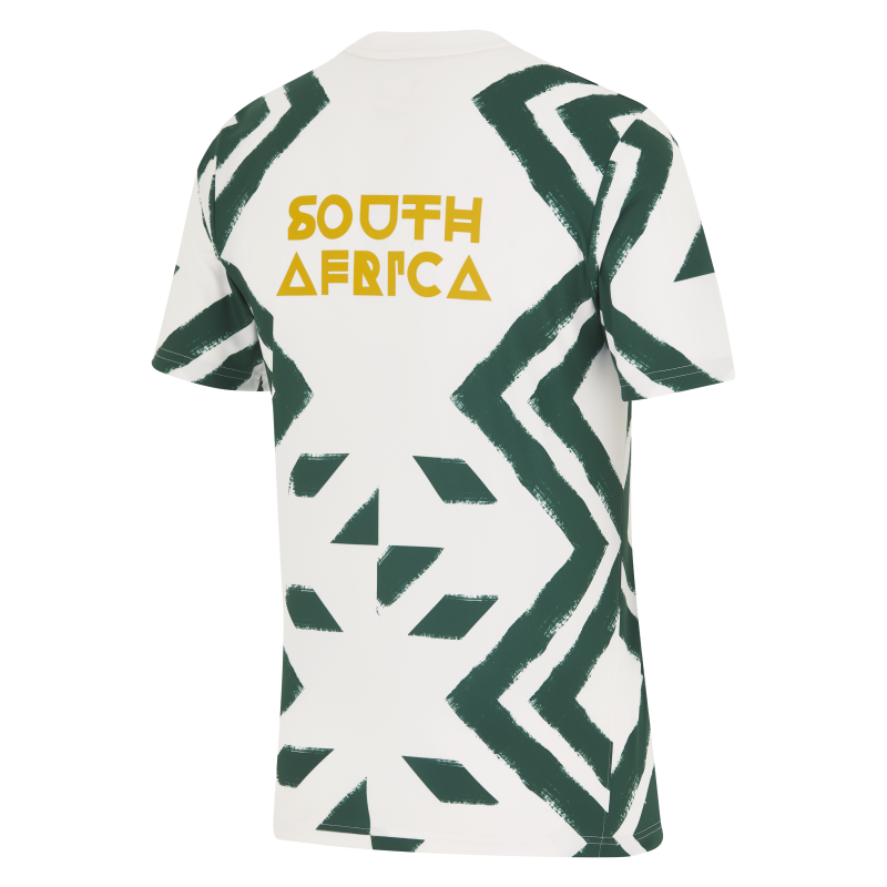 South Africa Rugby Warm Up Top back