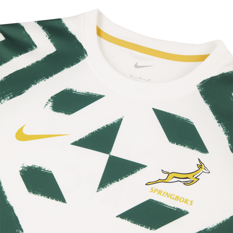 South Africa Rugby Warm Up Top front