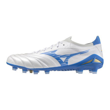 Mizuno Morelia Neo Elite FG Boots - White Blue