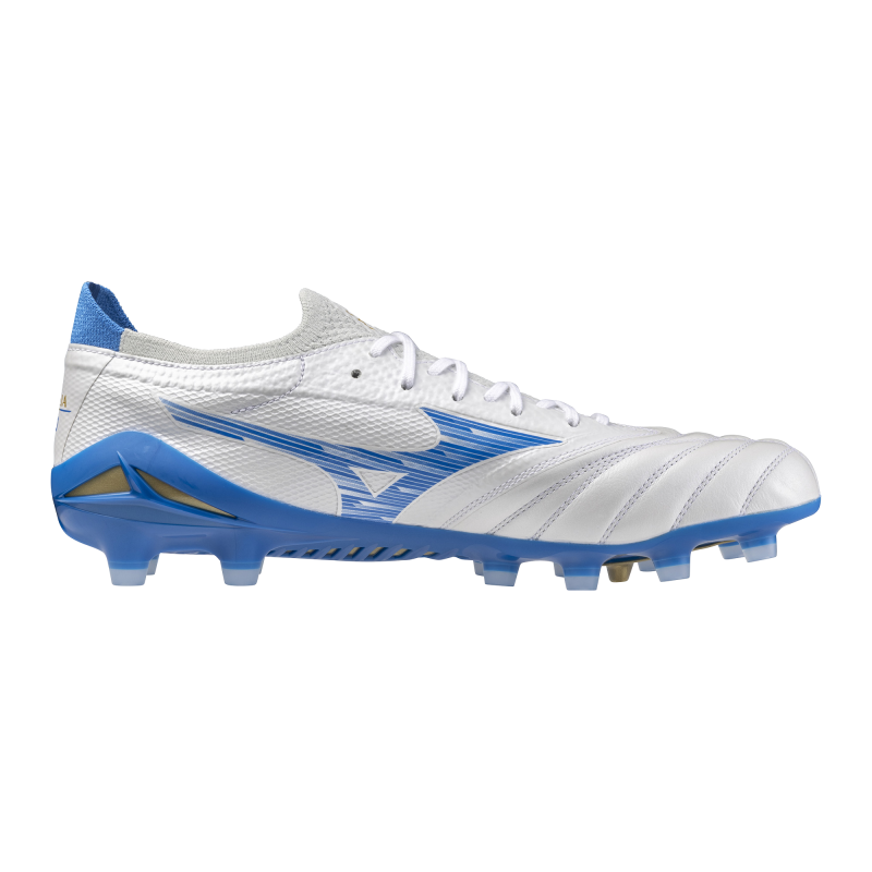 Mizuno Morelia Neo Elite FG Boots - White Blue right