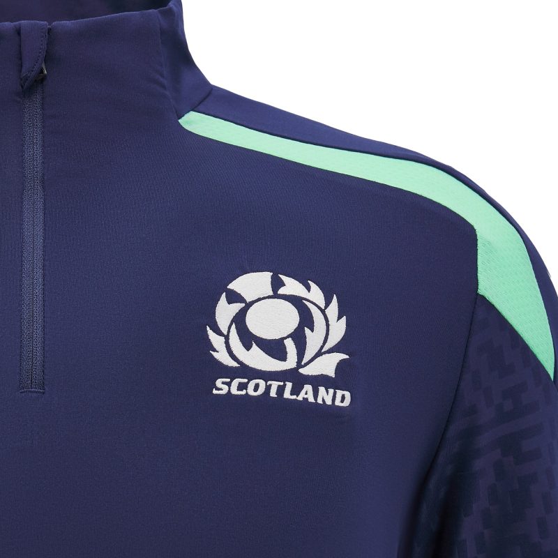 2024/25 Scotland Rugby Training 1/4 Zip Top 3