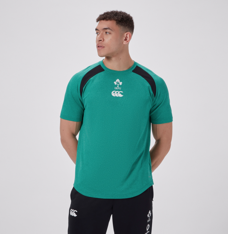 2024/25 Ireland Rugby Elite Training T-shirt green 2