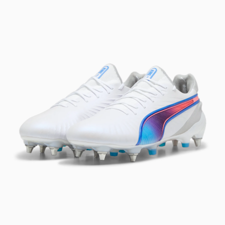 Puma KING ULTIMATE MxSG Football Boots white front