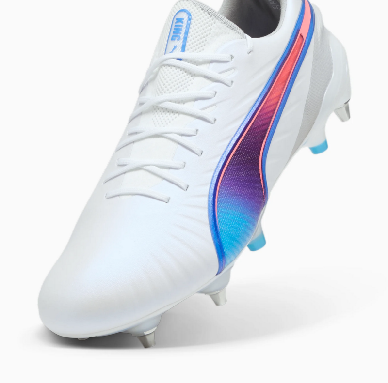 Puma KING ULTIMATE MxSG Football Boots white front