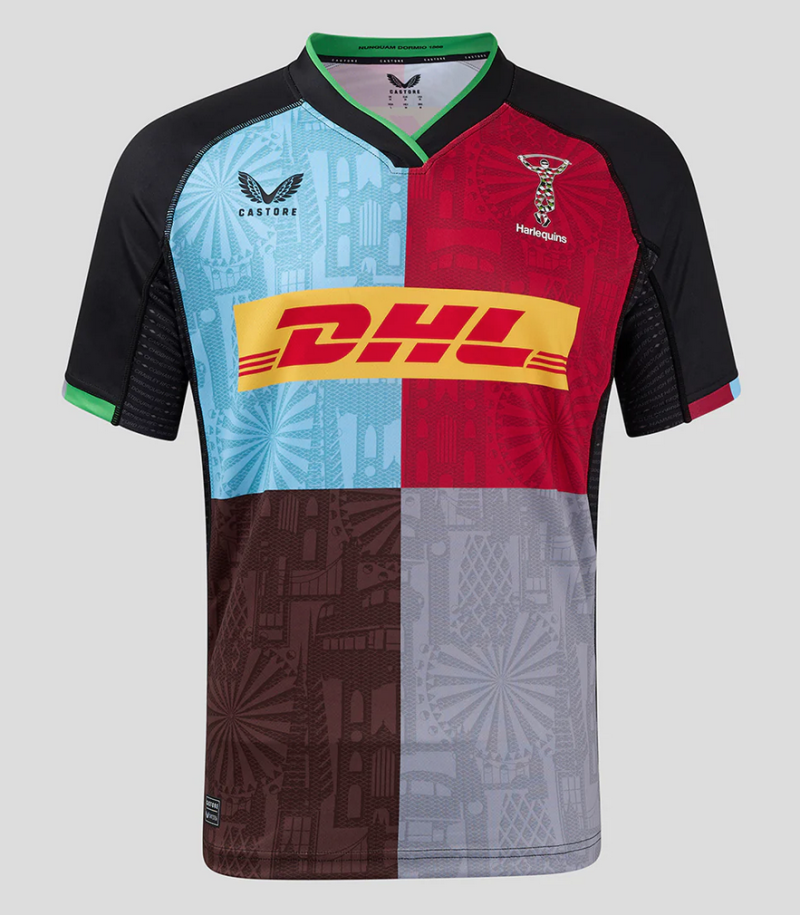 Harlequins Mens Home Jersey 24/25.