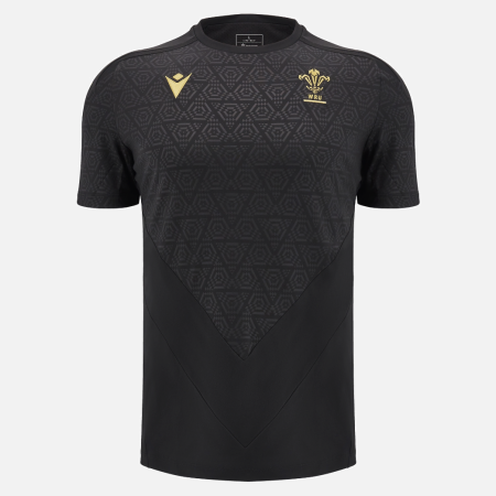 sh Rugby 2024/25 black short sleeve training tee