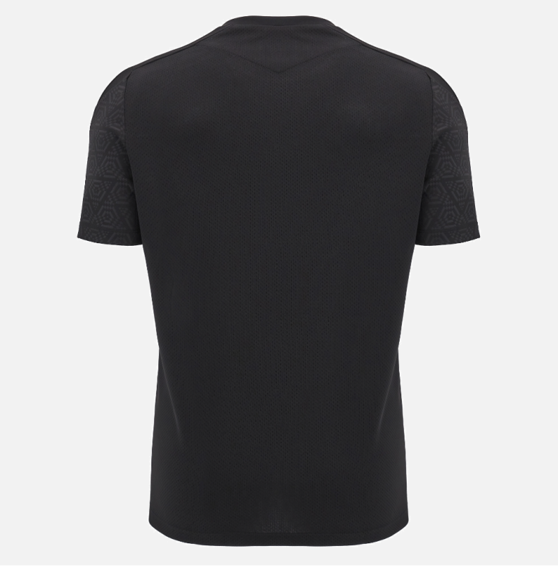 sh Rugby 2024/25 black short sleeve training tee back