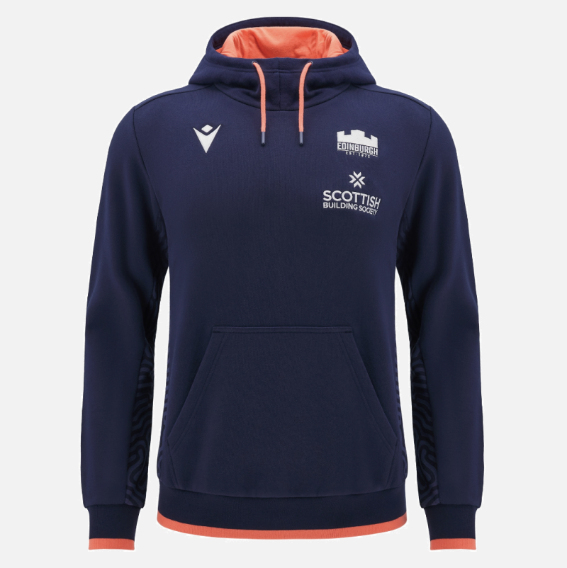 Edinburgh Rugby 2024/25 travel kangaroo hoody