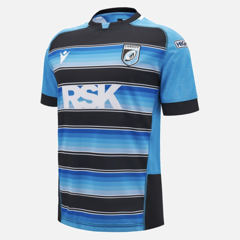 Cardiff Rugby 2024/25 adults' home poly replica shirt