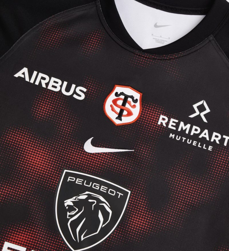 Stade Toulouse 24/25 home jersey front