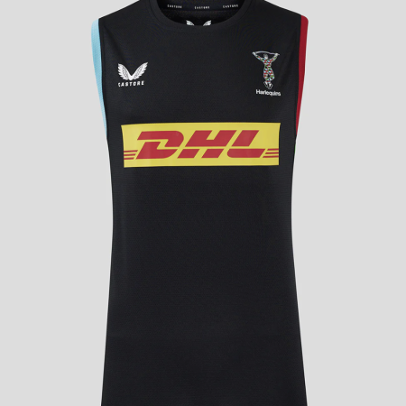 Harlequins Singlet vest black 24/25