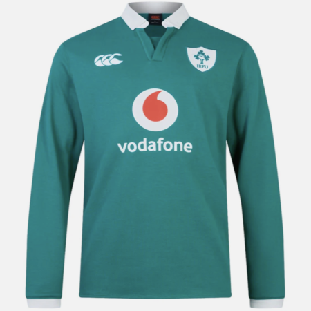 Official Ireland Rugby Long Sleeve Cotton Jersey 2024/25