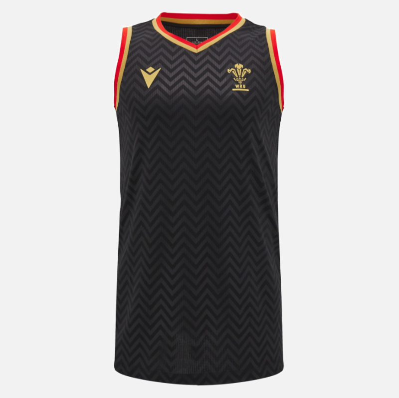 Welsh Rugby 2024/25 Basketball Vest 1