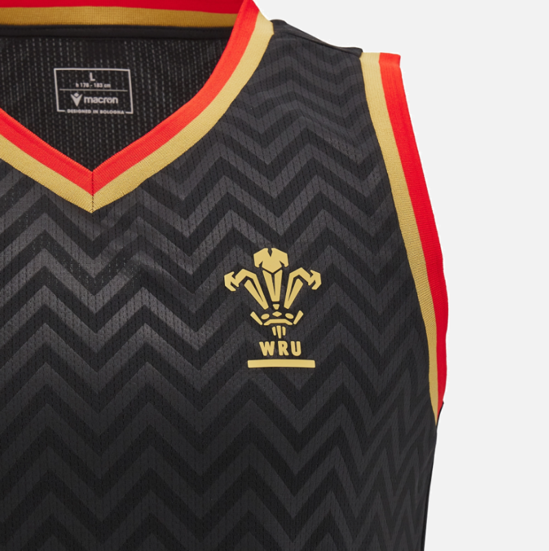 Welsh Rugby 2024/25 Basketball Vest 3