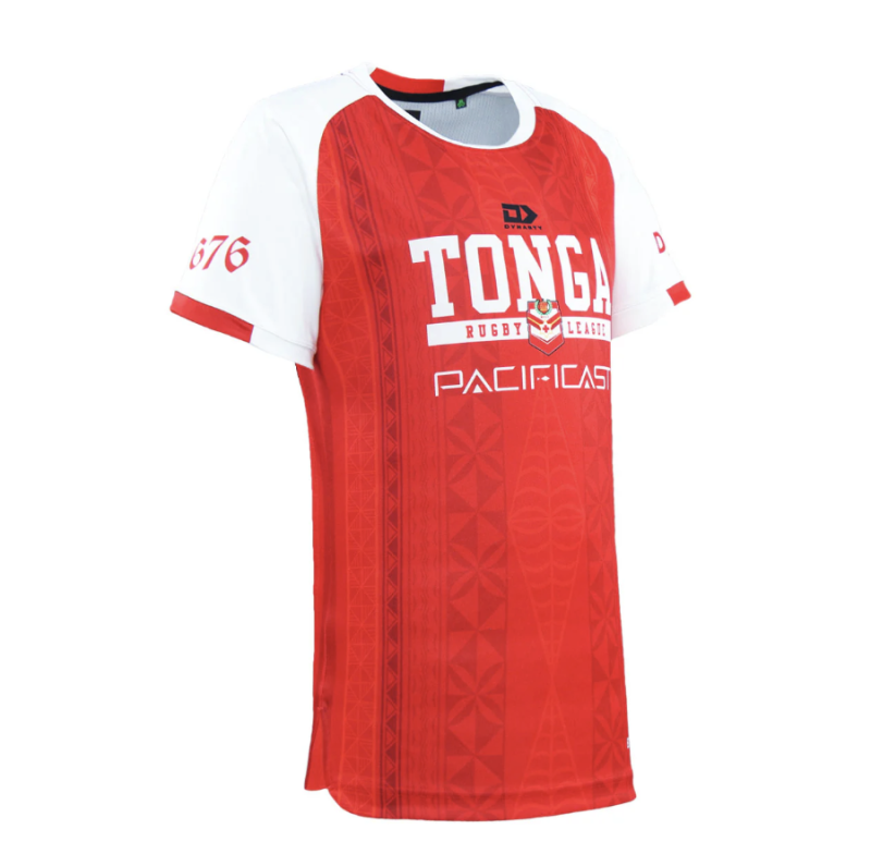 2024 Tonga Rugby League Men’s Training Tee 1