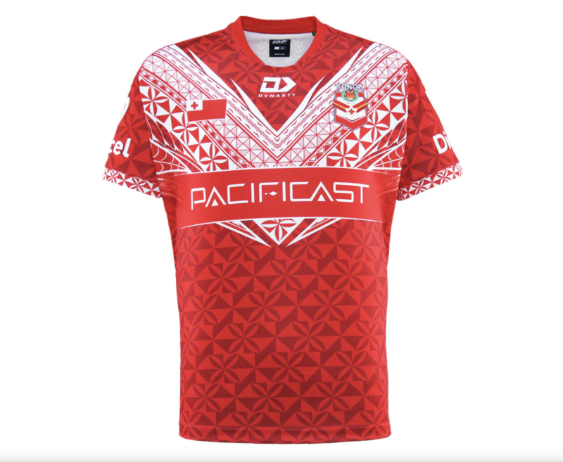 Tonga Rugby League Home Jersey 2024