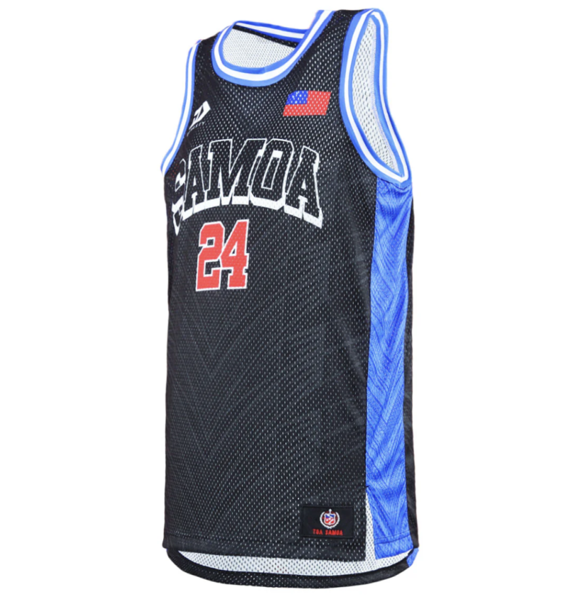 2024 Toa Samoa Rugby League Men’s Basketball Singlet 2