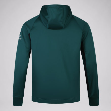 2024/25 Ireland Rugby Overhead 1/4 Zip Hoodie Green