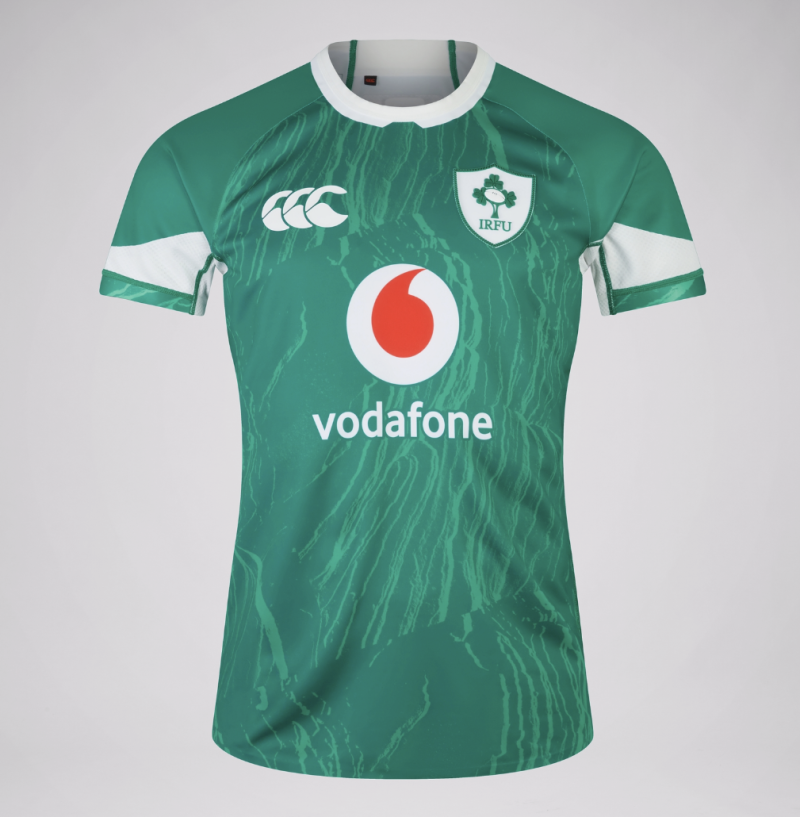 MENS IRELAND HOME TEST JERSEY GREEN/WHITE