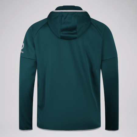 Ireland Mens Tech Full Zip Hoody Green/Grey 2