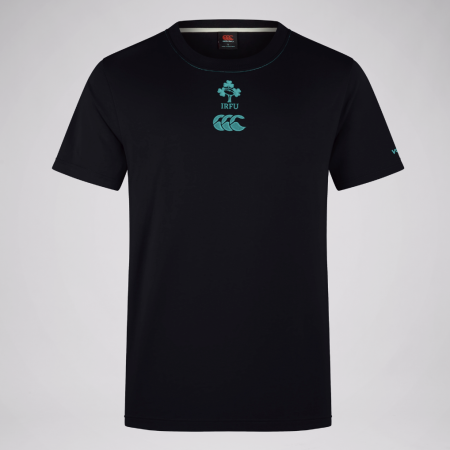 Ireland Rugby Cotton T-shirt Black