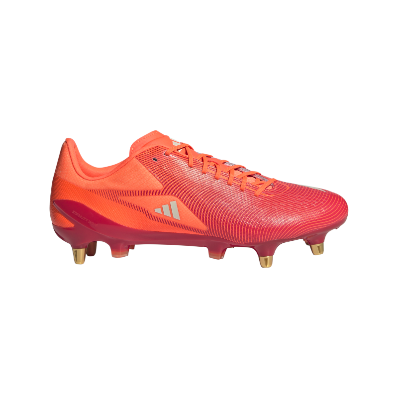 Adidas RS15 Pro SG Rugby Boot - Red 1