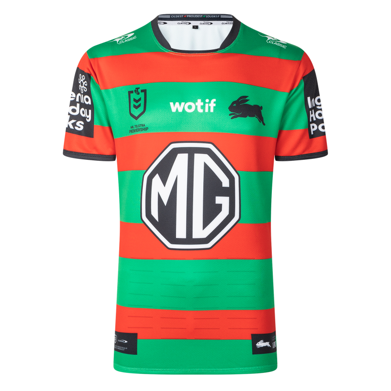 2025 South Sydney Rabbitohs Official match jersey