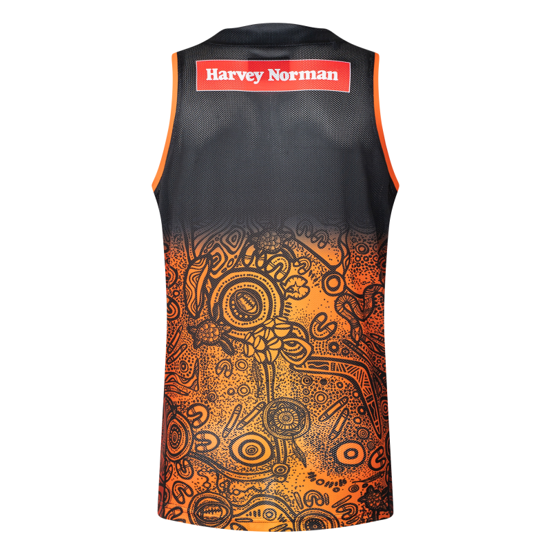 Indigenous All Stars 2025 Men's Training Singlet back