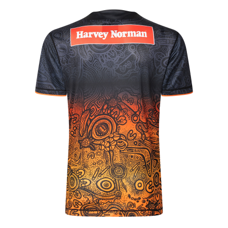 Indigenous All Stars 2025 Men's Training Tee back