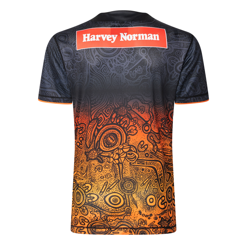 Indigenous All Stars 2025 Men's Training Tee back