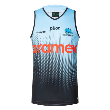 Cronulla Shark 2024/25 Mens Training Singlet