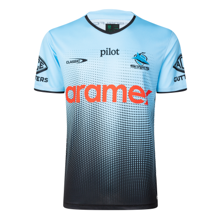 Cronulla Sharks 2025 Training Tee.