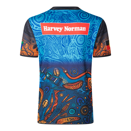 Indigenous All Stars 2025 Men's Training Tee back