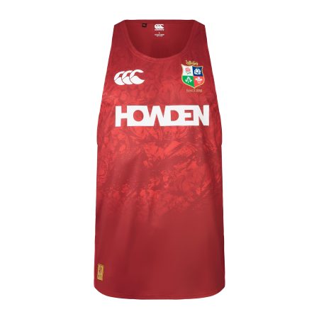 British & Irish Lions official singlet vest red