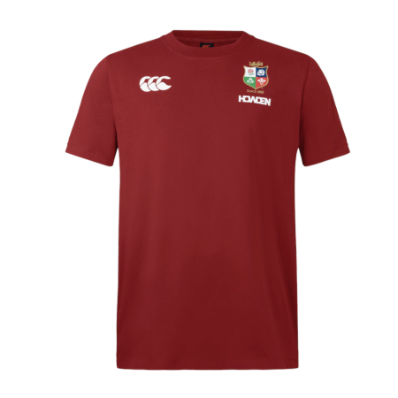 British & Irish Lions Cotton Jersey T-Shirt - Red