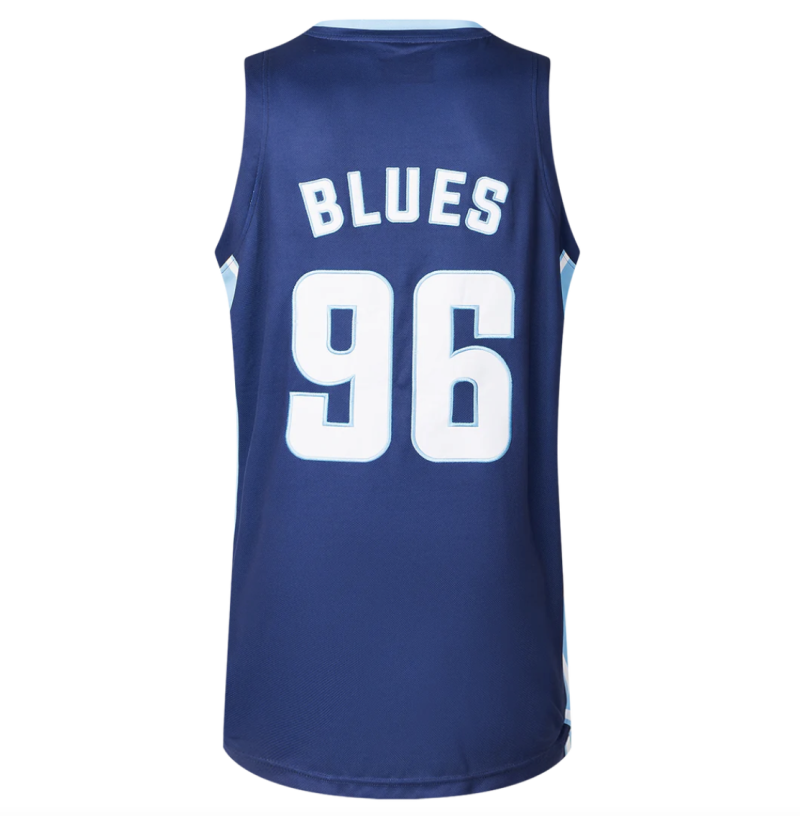 Auckland Blues Basketball Singlet back