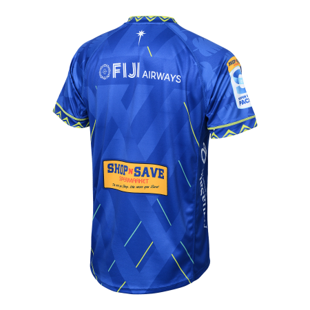 Fiji Drua 2025 Home Jersey back