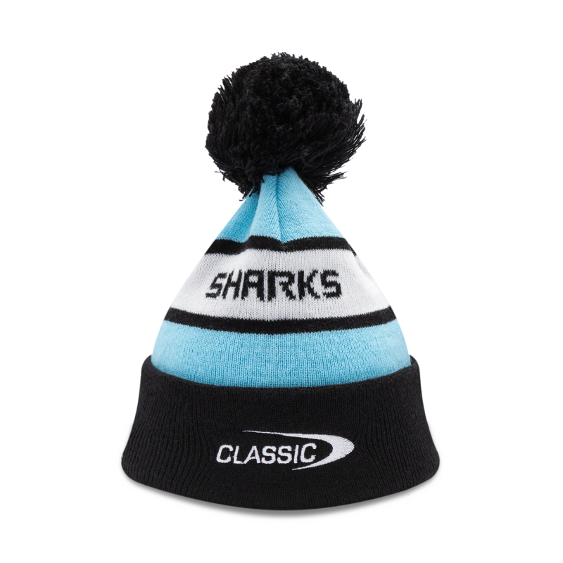 Cronulla Sharks 2025 bobble hat 1