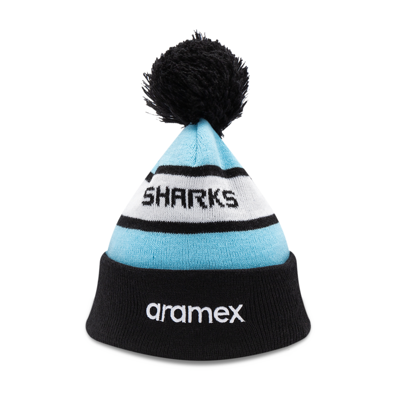 Cronulla Sharks 2025 bobble hat 3