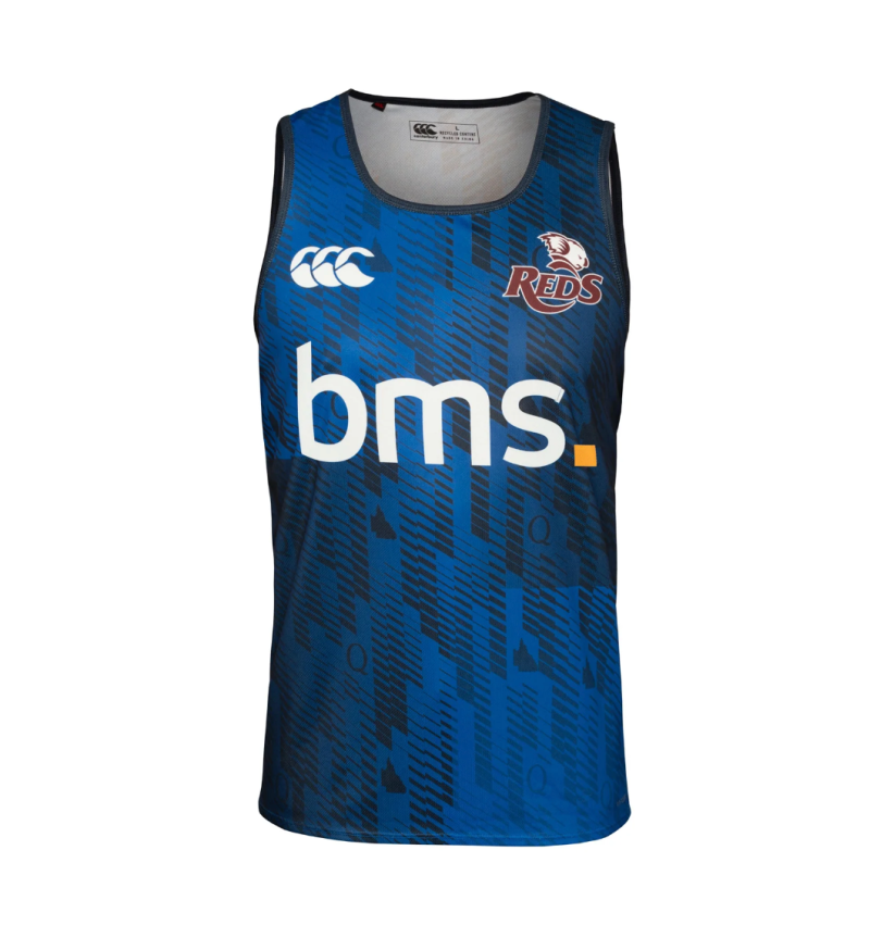 Queensland Reds in the CCC Men's 2025 QLD Reds Players Training Singlet