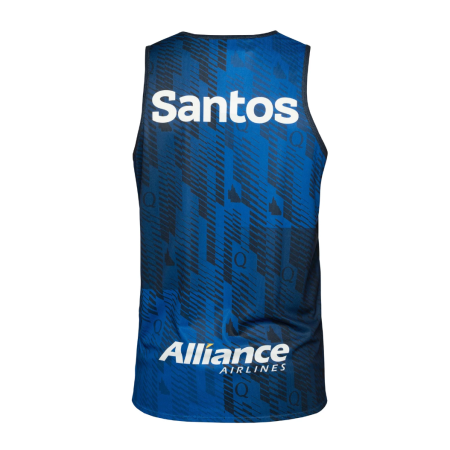 Queensland Reds in the CCC Men's 2025 QLD Reds Players Training Singlet BACK