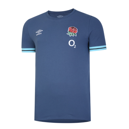 England Rugby Mens Presentation T-Shirt - Ensign Blue