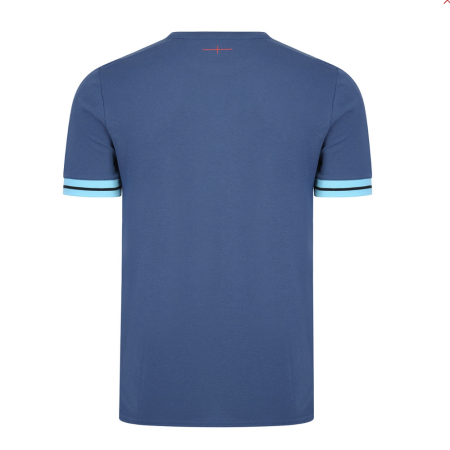 England Rugby Mens Presentation T-Shirt - Ensign Blue back