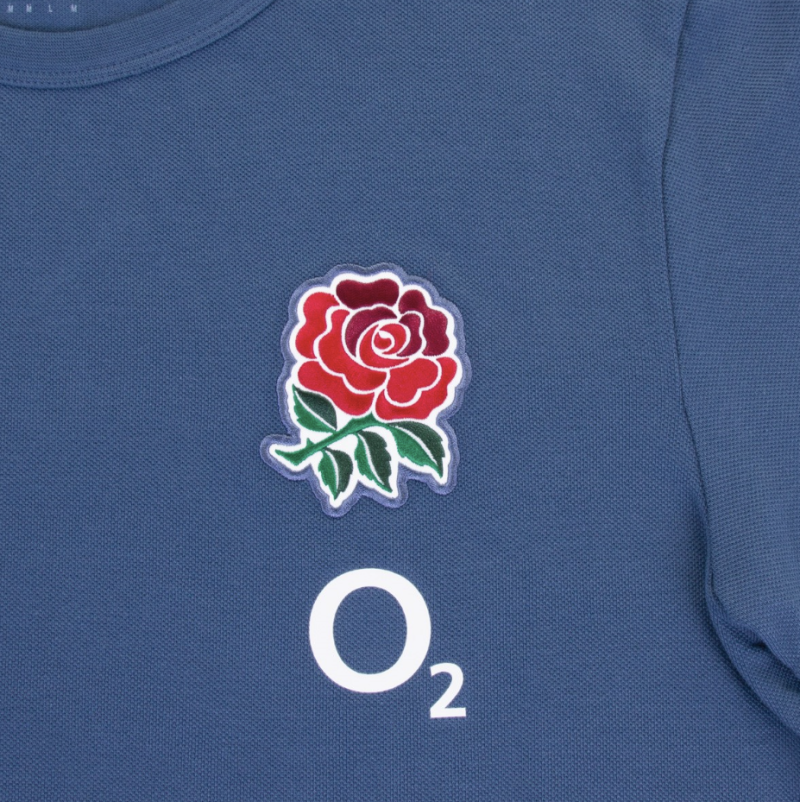 England Rugby Mens Presentation T-Shirt - Ensign Blue 1