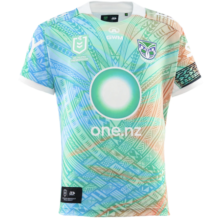 2025 New Zealand Warriors Mens Replica Pasifika Jersey