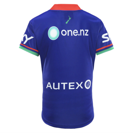 2025 New Zealand Warriors Mens Replica Home Jersey back