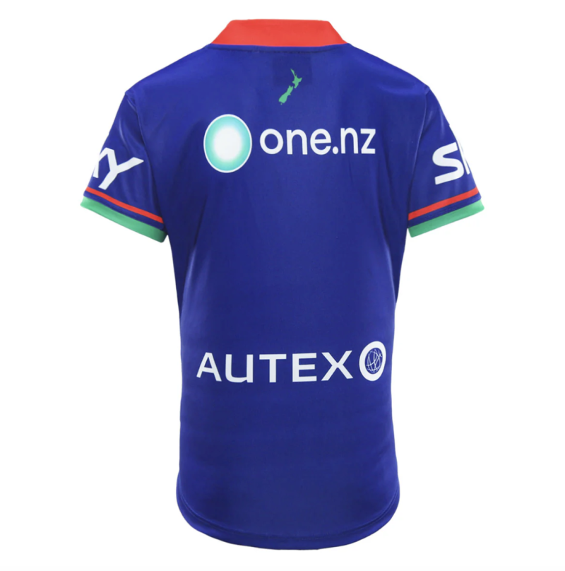 2025 New Zealand Warriors Mens Replica Home Jersey back